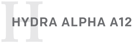 Hydra Alpha A12 graphic title
