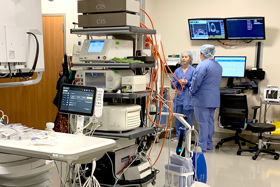 CIS® system application at Cox South Hospital